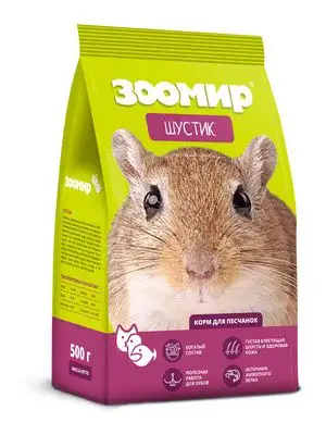 Купить ЗООМИР "Шустик" Сухой корм для песчанок