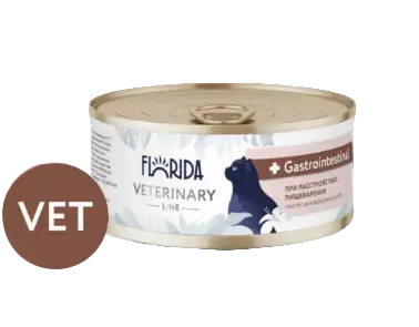 Купить florida vet gastrointestinal, консервы для взрослых кошек при расстройствах пищеварения