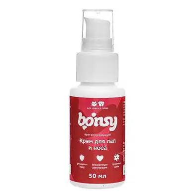 Bonsy Крем для лап и носа регенирирующий для собак и кошек