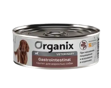 Organix vet GASTROINTESTINAL консервы для взрослых собак при нарушениях пищеварения