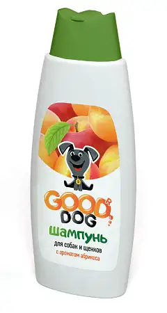 Купить good dog Шампунь для собак и щенков c ароматом абрикоса