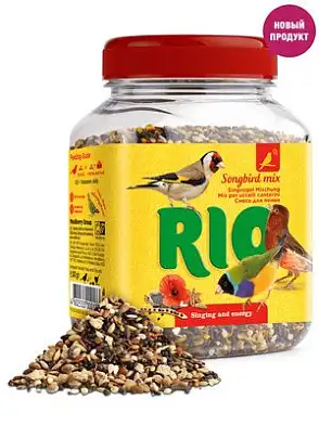 Рио лакомство для всех видов птиц Смесь для стимулирования пения