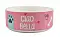 Mr.Kranch Чао Белла миска керамическая для собак, розовая #2